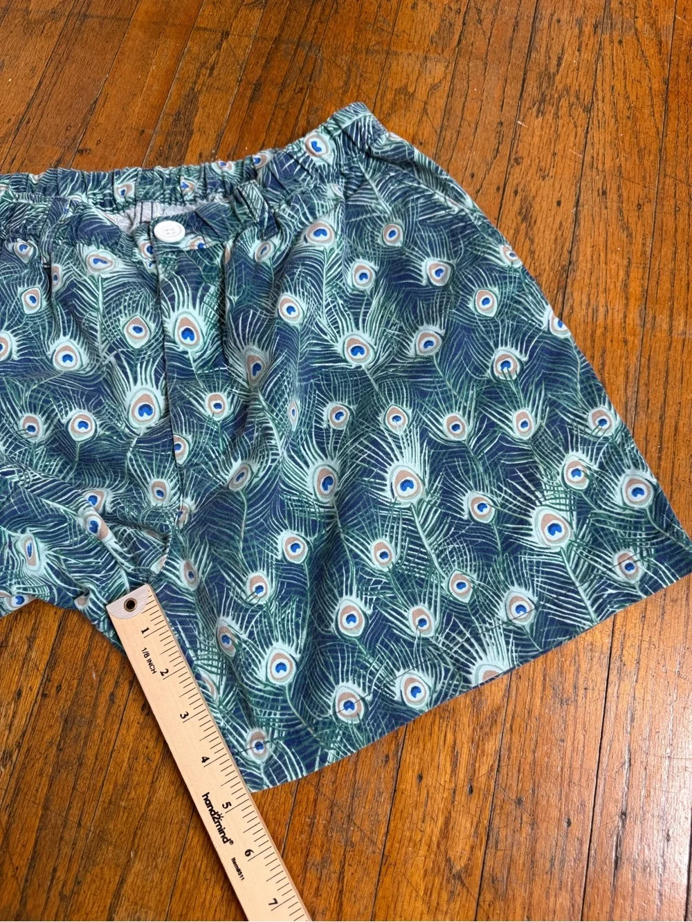 Chubbies The Peacockers Men's 5” Shorts Size Large Cotton Peacock USA Made - Picture 8 of 8
